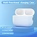 Wireless Charging Case Compatible for Airpods Pro 1st 2nd Charger case with Type-C Charging Port Replacement for Airpods Pro 2 Charging case Support Wireless Airpods pro 2 Charging case