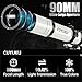 90mm Aperture 800mm AZ Mount Refractor Telescope for Adults High Powered,CUYUKU Telescopes for Adults Astronomy,Telescopio Profesional,Simple to Install and Easy to Operate