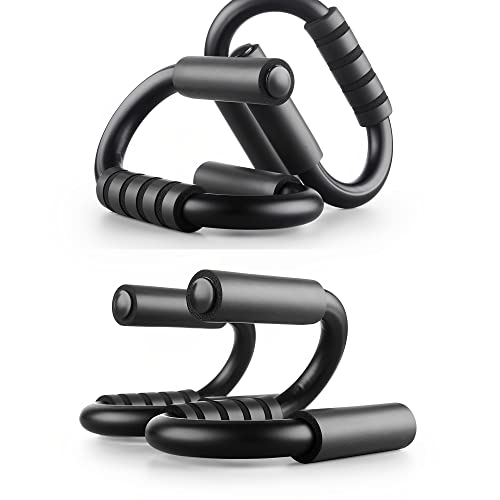 One pair Push Up Bar, Training Pull Exercise Bar, Chest Press Bar, Chest Bar, Home Exercise Bar, Hand Bar, Fitness Body Building Equipment for Strength, Training, Gym for Men and Women