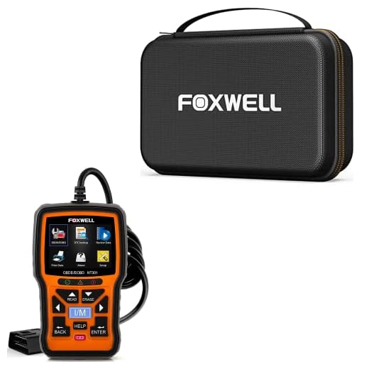Foxwell NT301 Mechanic Obd2 Scanner with Storage Case