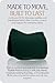 Equinavia Harstad Dressage Saddle Pad | Classic & Durable | Moisture-Wicking Tricot Backing - Hunter Green - Horse