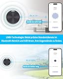 Tracker Android Smart Tag Android Air Android Tag Schlüsselfinder kompatibel mit Google Mein Gerät Finden APP (Android NUR) IP67 Android Tracker Bluetooth KeyFinder für Koffer/Gepäck/Brieftasche