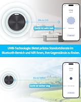 Tracker Android 4er Pack, Schlüsselfinder kompatibel mit Google's Find Hub – Ansicht 6