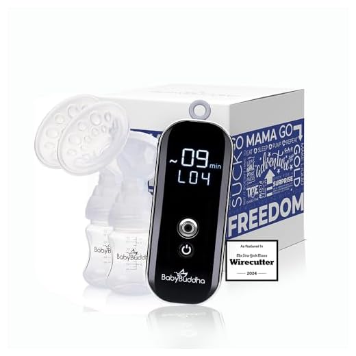 BabyBuddha Breast Pump 2.0 - Portable & Compact with 3 Modes & 21 Levels of Control - Battery Powered Electric Hands Free Breast Milk Pump - Quiet Single/Double Wearable Breast Pump - New Model!