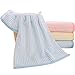 Produktbild MGUOH 2 Stücke Heimtextilien Plain Handtuch Einfarbig Handtuch Baumwolle Haushaltswäsche Streifen Jacquard Handtuch Großhandel Badetücher