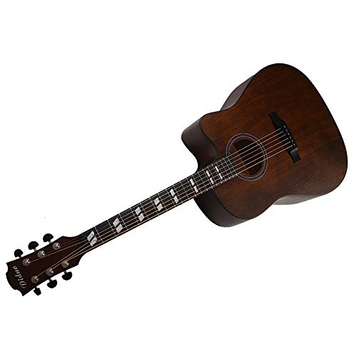 JTRHD Guitare Acoustique Folk Spruce Nanyang Bois Notch Polissage Guitare Acoustique pour Adultes et Enfants (Couleur : Natural, Size : 41 inches) - Les Beatles, Paul McCartney, John Lennon, RIngo Starr, George Harrison JTRHD Guitare Acoustique Folk Spruce Nanyang Bois Notch Polissage Guitare Acoustique pour Adultes et Enfants (Couleur : Natural, Size : 41 inches) – Image 4