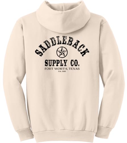 Saddleback Supply Men's The Lone Star Logo Pullover Hoodies