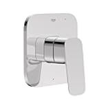 1019280000 Cubeo Pressure Balance Valve Trim with Cartridge, StarLight Chrome