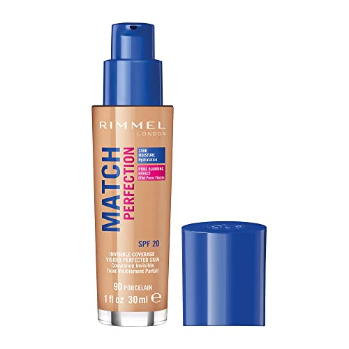 Rimmel London Match Perfection Liquid Foundation, 30ml, Medium, 30 ml (Pack of 1)