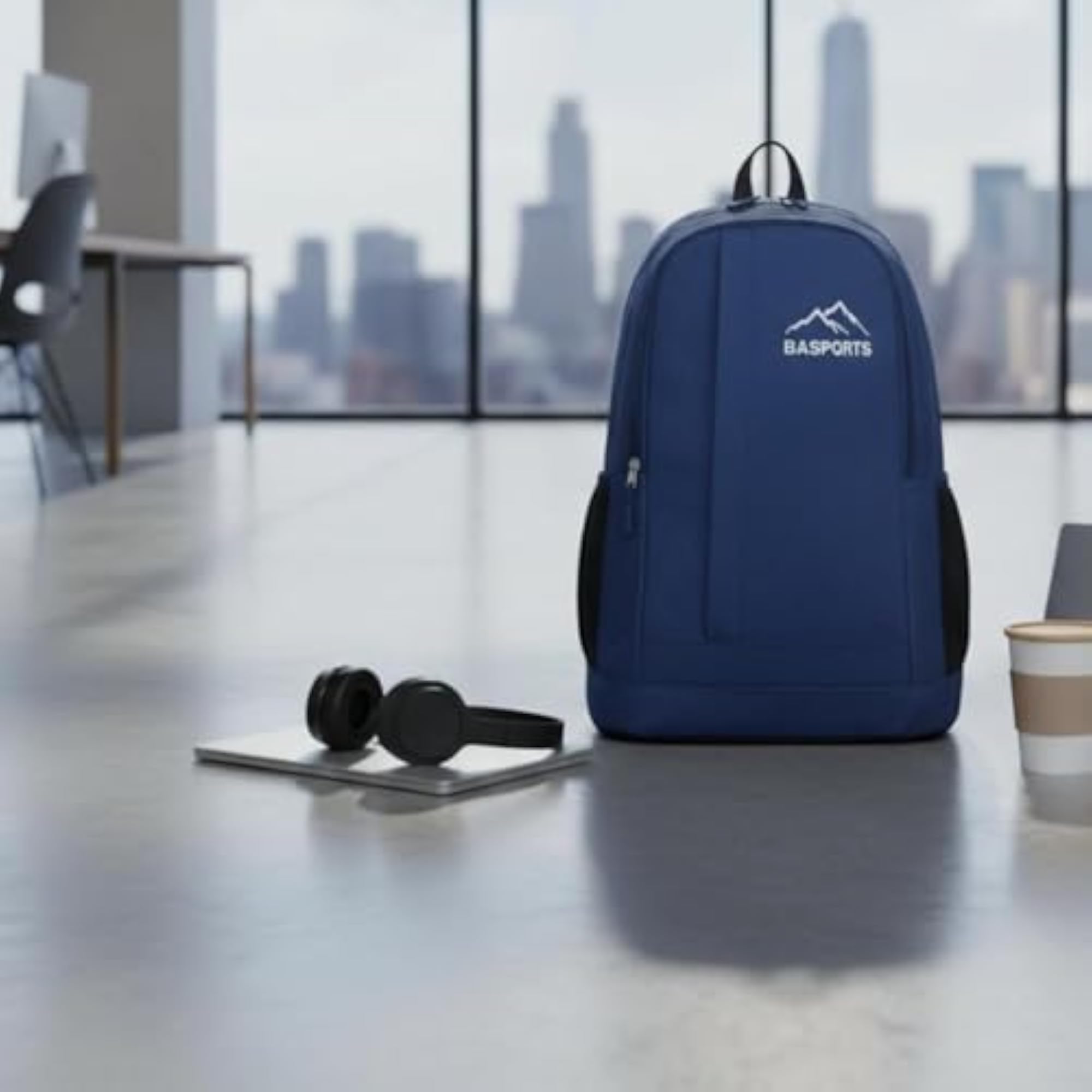 Comfortable Padded Straps Casual Computer Backpack, Lightweight