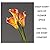 30pcs Calla Lily Artificial Flowers, Real Touch Fake Flowers Wedding Bouquet Home Party Decor Fall Floral Home Dining Room Office Decoration(Orange, 14" Tall).