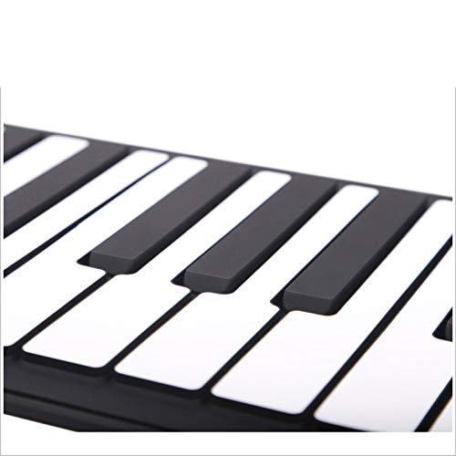 KUANDARM Piano Pliant Main Roll Piano, 88 Touches Rechargeable Roll Up Piano avec, Pliant Instruments de Musique pour Enfants débutant Musique Jouets éducatifs débutant - Les Beatles, Paul McCartney, John Lennon, RIngo Starr, George Harrison KUANDARM Piano Pliant Main Roll Piano, 88 Touches Rechargeable Roll Up Piano avec, Pliant Instruments de Musique pour Enfants débutant Musique Jouets éducatifs débutant – Image 4