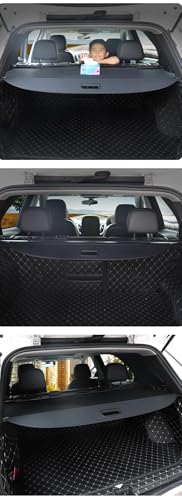 Cubierta de maletero para Chevy Equinox 2018-2024 protector de carbono 6