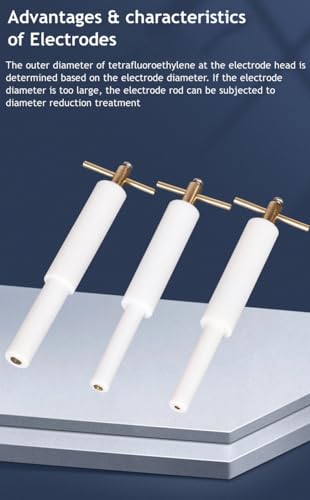 Electrodo de pasta de carbono D2mm ajustable y modificable en PTFE 4