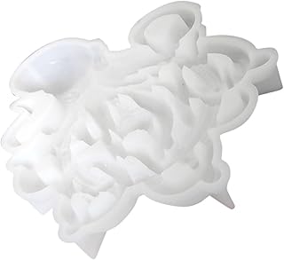 COHEALI decor art craft mold silicone casting mold octopus modeling mold DIY silicone mold DIY crafts mold octopus silicone mold octopus craft making mold white tool Epoxy 3d Silica gel