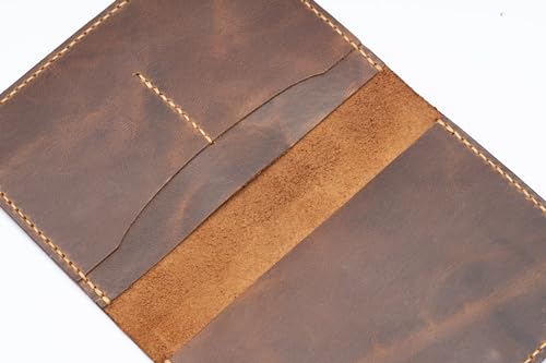 Toros Craft PASSPORT-1 Handmade Passport Leather Case, Wallet Credit Card Holder thumb #4