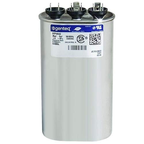 53H27-35 + 5 uf MFD 440 Volt VAC - Armstrong Oval Dual Run Capacitor Upgrade