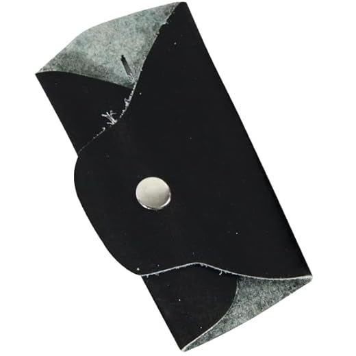 Ortola Manopla Corneta Corta Clic Negra – Manopla de piel para corneta con cierre rápido, diseño compacto profesional