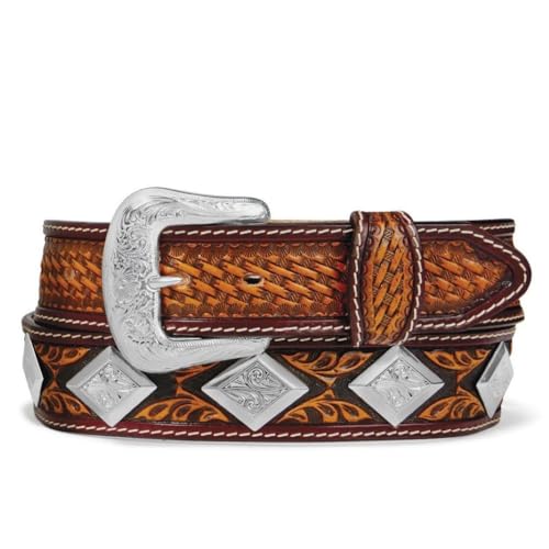 Brown Buscadero Belt by Tony Lama