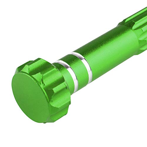 Larcele Precision Pin Vise Hand Drill, Metal Hand Twist Drill for Craft Manual Work, Model, Resin SDZKQ-02 (Green) - Image 4