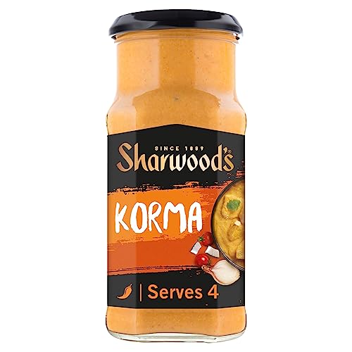 Sharwoods Indian Korma Curry Cooking Sauce 420g