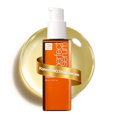 Mise En Scene Perfect Serum Original - Heat Protectant Hair Oil for Frizzy & Dry | Argan Oil...