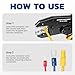 haisstronica Crimping Tool for Insulated Electrical Wire Connectors-AWG 22-10 Ratchet Crimper Tools-Racheting Wire Crimping Tools-Available for Insulated Connectors and Wire Terminal HS-9327