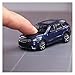 LOGVBCFM Die-cast Metal Vehicles 1:64 for Jeep Grand Cherokee SUV Diecast Alloy Car Model Miniature Simulation Vehicle Model Ornaments Hobby Collector Cars(Silver2)