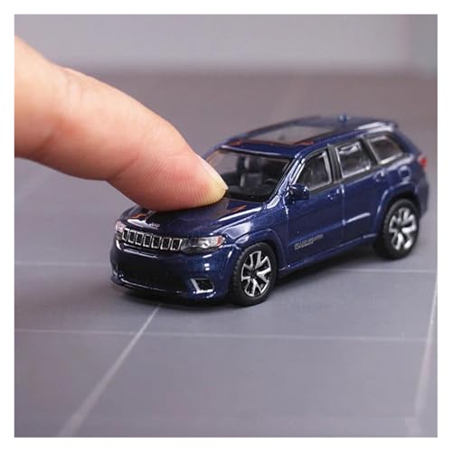 Vehículo a escala 1:64 Jeep Grand Cherokee de aleación metálica miniatura 4