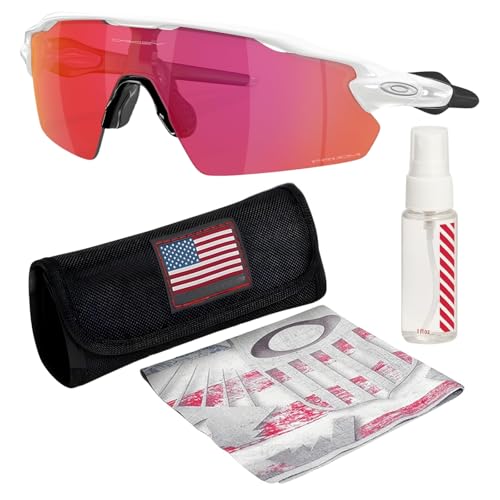 Image of Oakley RADAR EV PITCH OO9211 Shield Sunglasses With Official Eyewear Kit | Non-Polarized, Men's & Women's Sunglasses
