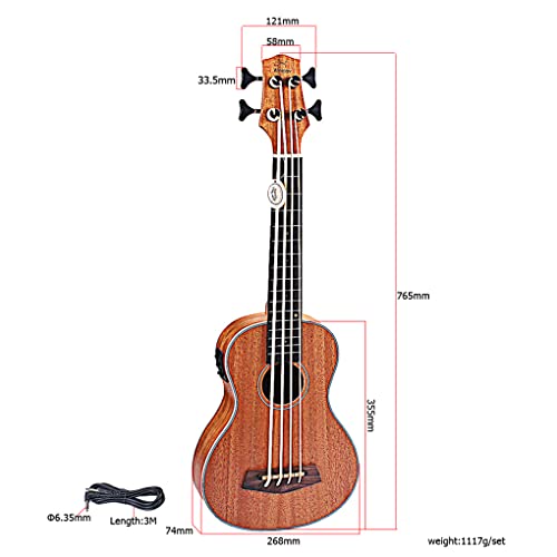 wueiooskj Guitares acoustiques palissandre Concert creux 30 pouces ukulélé Musical développer basse électrique débutants… - Les Beatles, Paul McCartney, John Lennon, RIngo Starr, George Harrison wueiooskj Guitares acoustiques palissandre Concert creux 30 pouces ukulélé Musical développer basse électrique débutants… – Image 5
