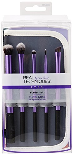 REAL TECHNIQUES Coffret Débutant 5 Pinceaux de Maquillage essentiels