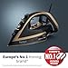 Tefal Puregliss Steam Iron 3000W, 280 g/min Steam Boost, 50g/min Continuous Steam, 270ml Water Tank, Durilium Non Stick Soleplate, Auto Off Anti Drip, FV8064G0