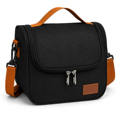 Bolsa Térmica 7L para Marmita e Lancheira | Conserva Quente e Frio por Até 6 Horas | Impermeável em Oxford | Alça de Ombro Ajustável | Ideal para Trabalho, Academia, Escola e Passeios