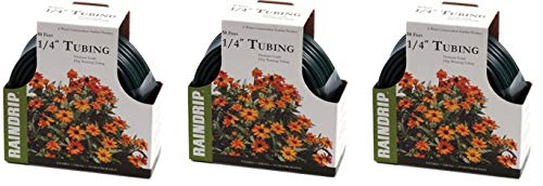 Raindrip R256DT 1/4-Inch x 50-Foot Vinyl Drip Irrigation Tubing, Green (Thr?? ?ack)