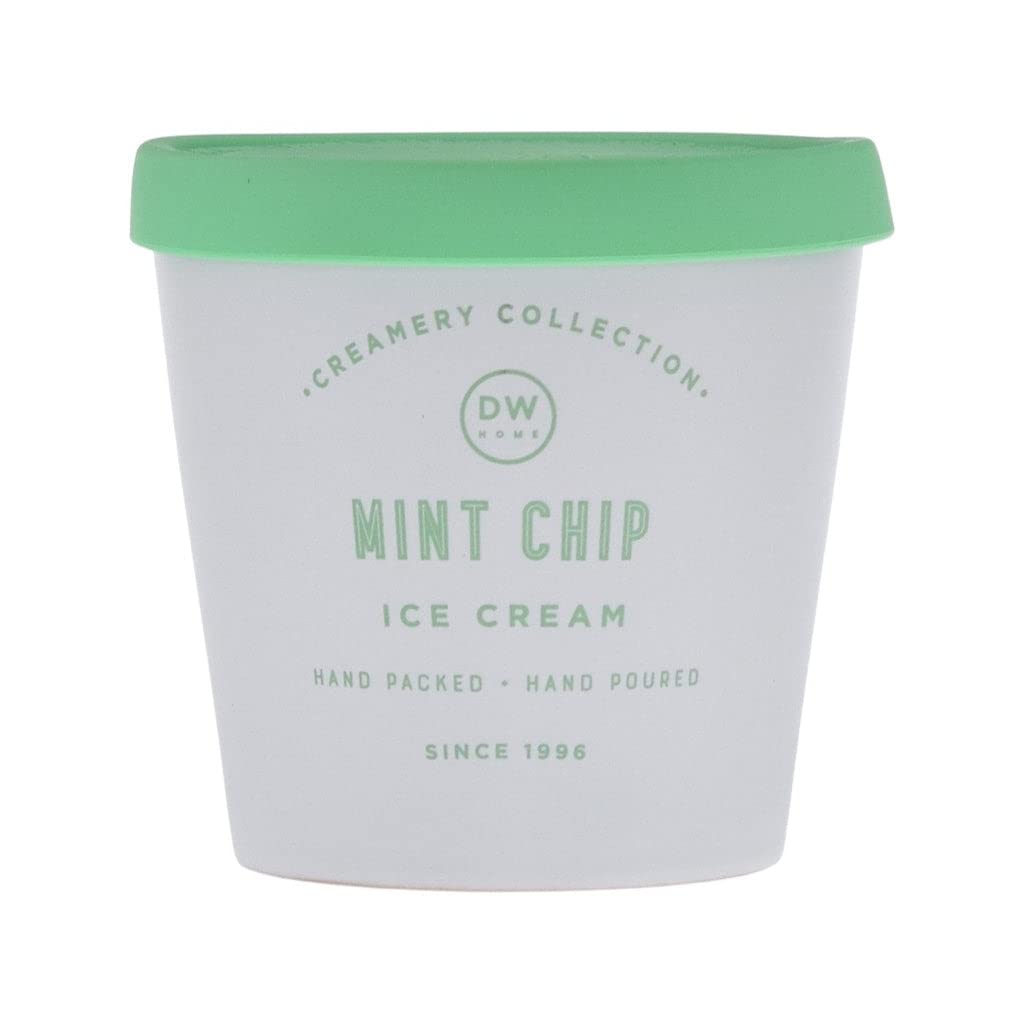 DW Home Creamery Collection Single Wick 10 oz. Candle (Mint Chip, 10 oz/Single Wick)