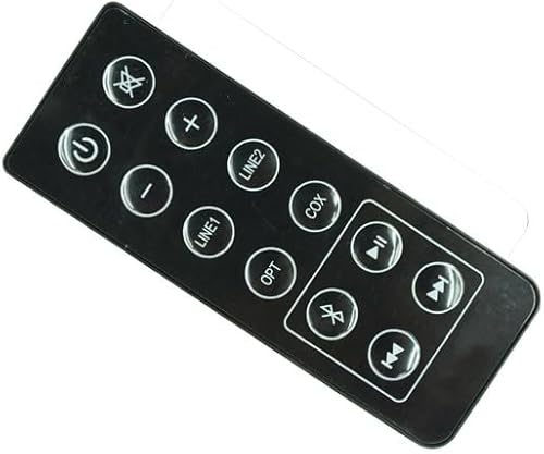 Miniatura 3 de HCDZ Mando a distancia de repuesto para altavoces Bluetooth de la estantería de Edifier R1280DB RC10E