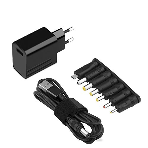 WEYO 5V 3A 3000mA Adattatore Caricatore Caricabatteria Alimentatore per Telefono, Controller DJ Pioneer, Lettore CD Philips, Tablet, Altoparlante Bluetooth, Raspberry Pi, USB-HUB