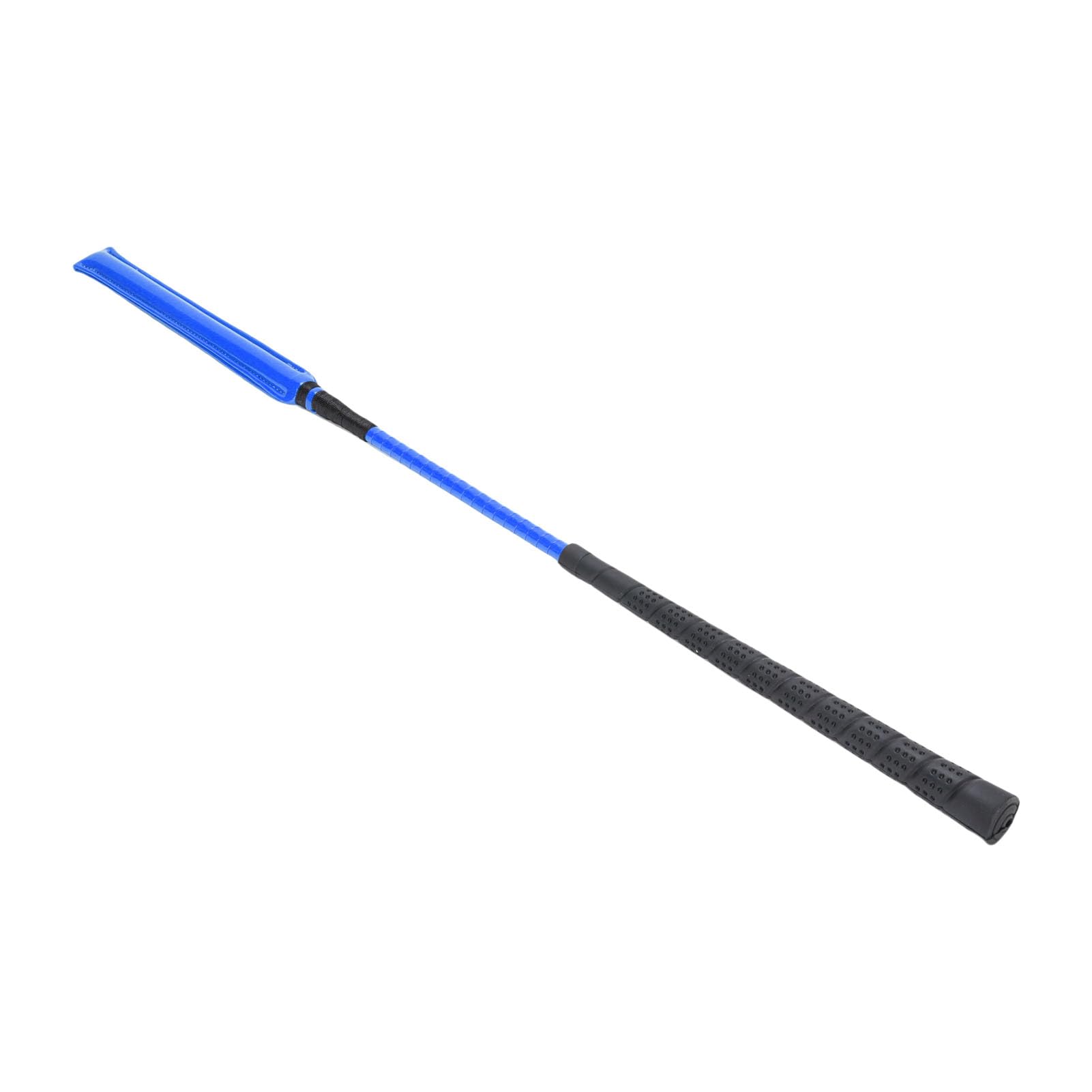 Bewinner Frustino da Equitazione, Frustino da Equitazione in Pelle Verniciata con Manico in Silicone Antiscivolo, da Addestramento Equestre Flessibile da 65 Cm per Corse di e Quotidiana