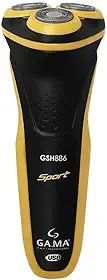 GA.MA ITALY Barbeador 3 Lâminas GSH886 Sport Bivolt