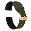 Army Green Top / Black Bottom - Gold