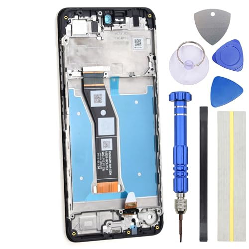 Écran LCD IPS pour Motorola Moto E14 Noir résoudre problème affichage brisé avec cadre