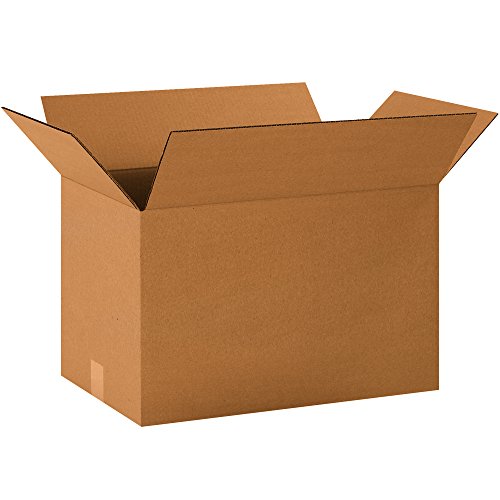 Image of PARTNERS BRAND 20 x 12 x 12 Corrugated Cardboard Boxes, Long 20 inchL x 12 inchW x 12 inchH, Pack of 20 | Shipping, Packaging, Moving, Storage Box for Home or Business, Strong Wholesale Bulk Boxes
