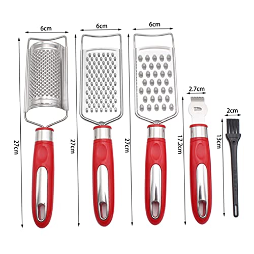 Zerodeko set de ralladores multiusos para cocina miniatura 2