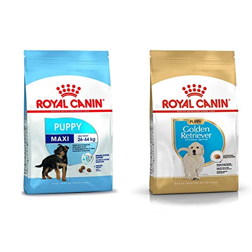 Image of Royal Canin Maxi Puppy, 4 kg & Golden Retriver Junior, 3 kg