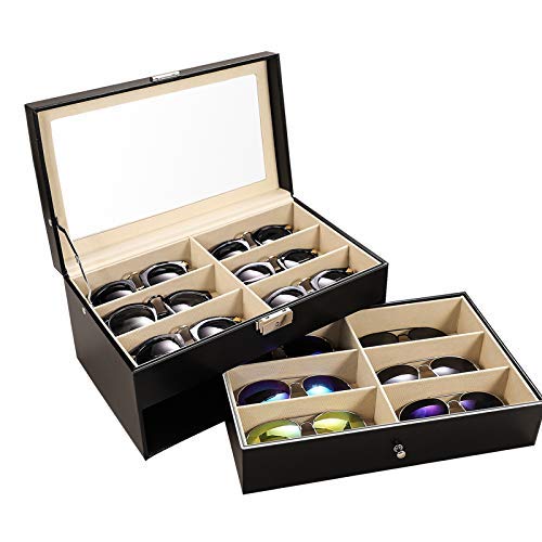 Meshela - Espositore con 12 scomparti, per