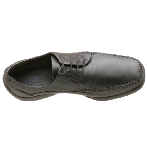 Image of Neil M Men's Athens Apron Toe Oxford,Black,13 EEE