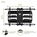 Kanto PDX650 Full Motion Articulating TV Wall Mount for 37-inch to 75-inch TVs | Low Profile with 22