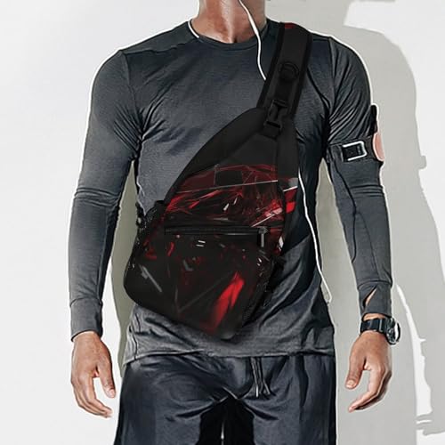 Mochila cruzada deportiva para viaje y senderismo miniatura 7