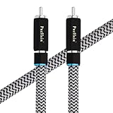 Audiophile Digtal Coaxial Cord 75 Ohm RCA Cable 99.99998% OCC Multiple Shielded HiFi Stereo Audio Si